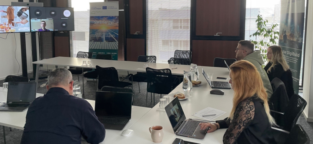 Stakeholderi a odborníci zapojení do aktivít Slovak Business Agency sa stretli na 4. národnom stretnutí SMEnergy v Bratislave v decembri 2025, kde diskutovali a spolupracovali na pripravovanej stratégii udržateľnosti SMEnergy.