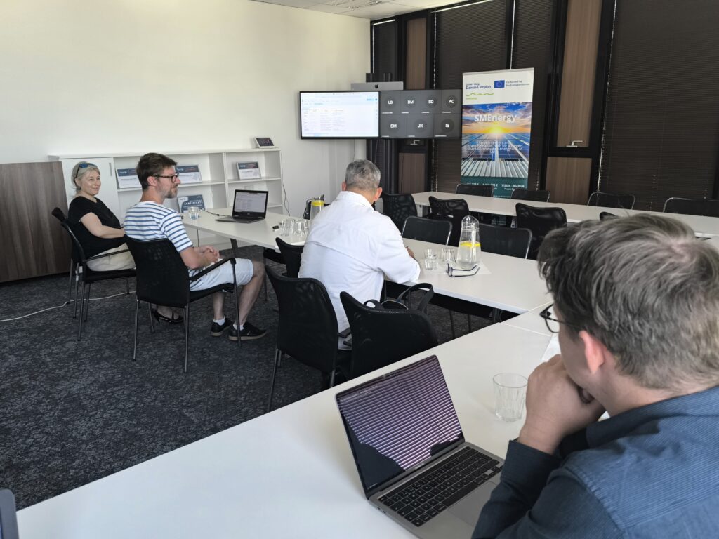 Stretnutie stakeholderov projektu SMEnergy na Slovensku, Slovak Business Agency, jún 2025