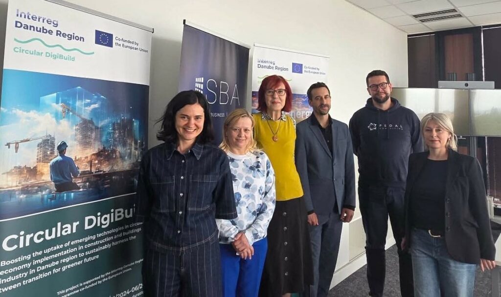 Spoločná fotografia účastníkov 5. stretnutia stakeholderov projektu SMEnergy v priestoroch Slovak Business Agency dňa 14. mája 2026