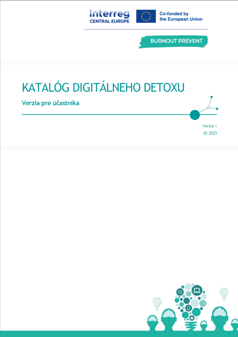 Katalóg Digitálneho Detoxu: užívateľská verzia